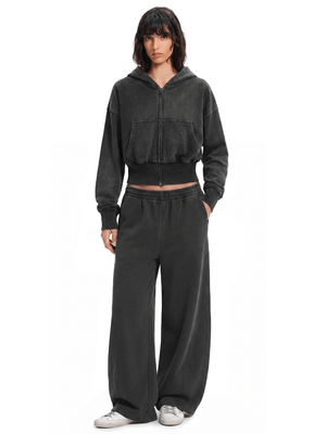 Oversized Streetwear Hoodie mit Leopardenmuster von FDR