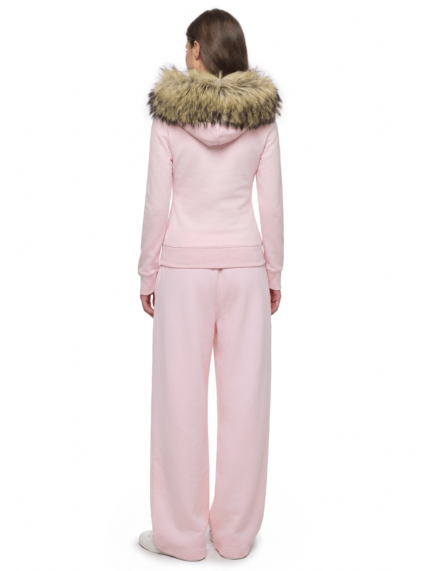 Sudadera con capucha corta de silueta cuadrada