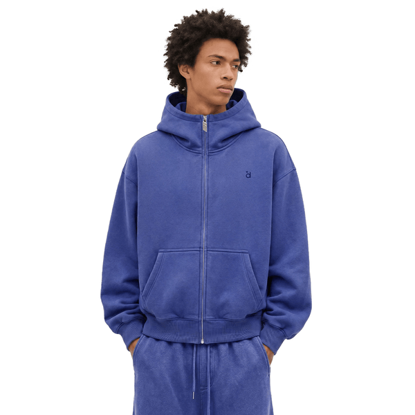 FDR Eases Social Anxiety Big Hoodie - Sleeve Cuff and Ribbed Hem Detail | FDR Clothing Brand
