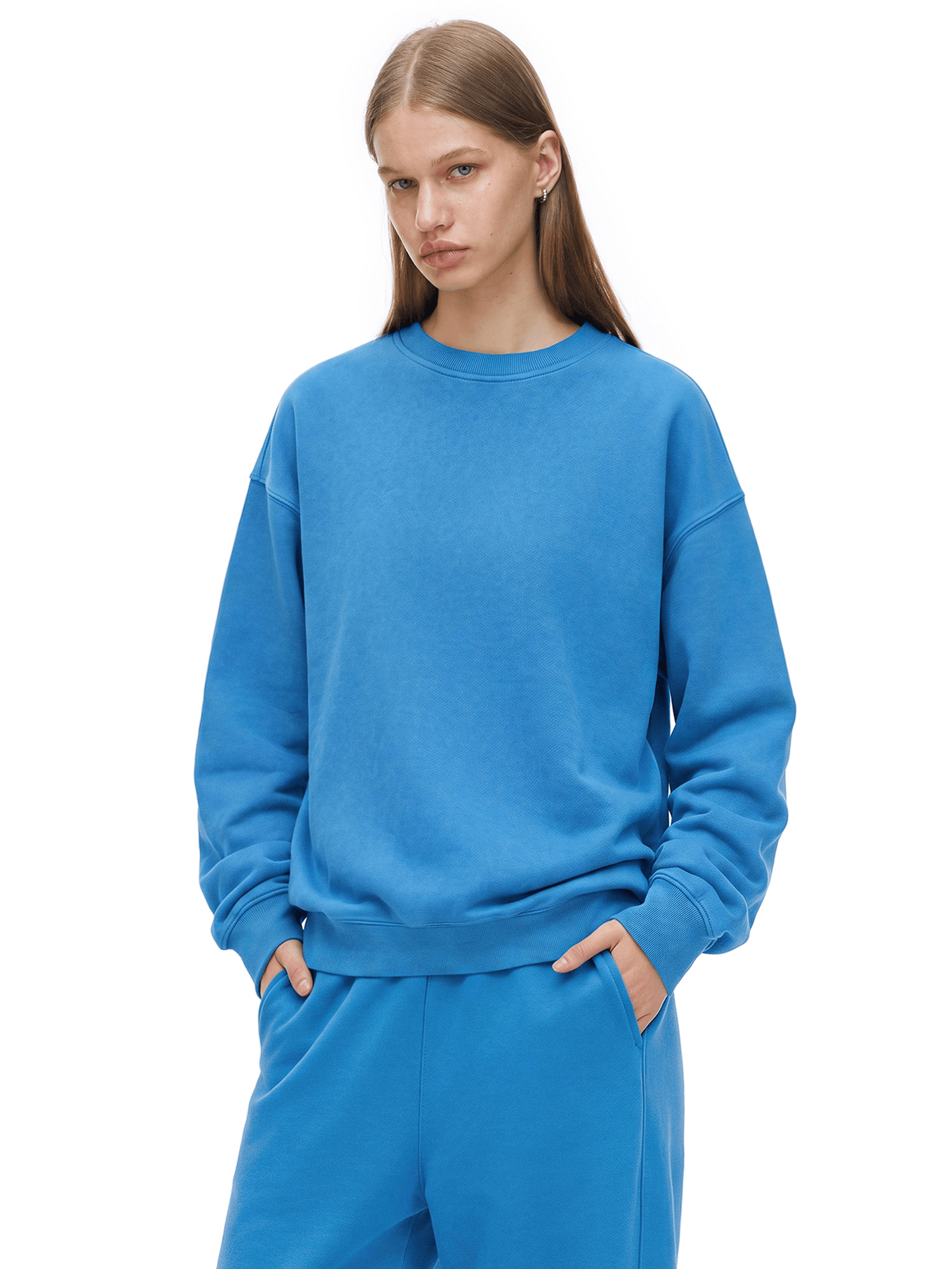 Acid Wash Relaxed Sweatshirt