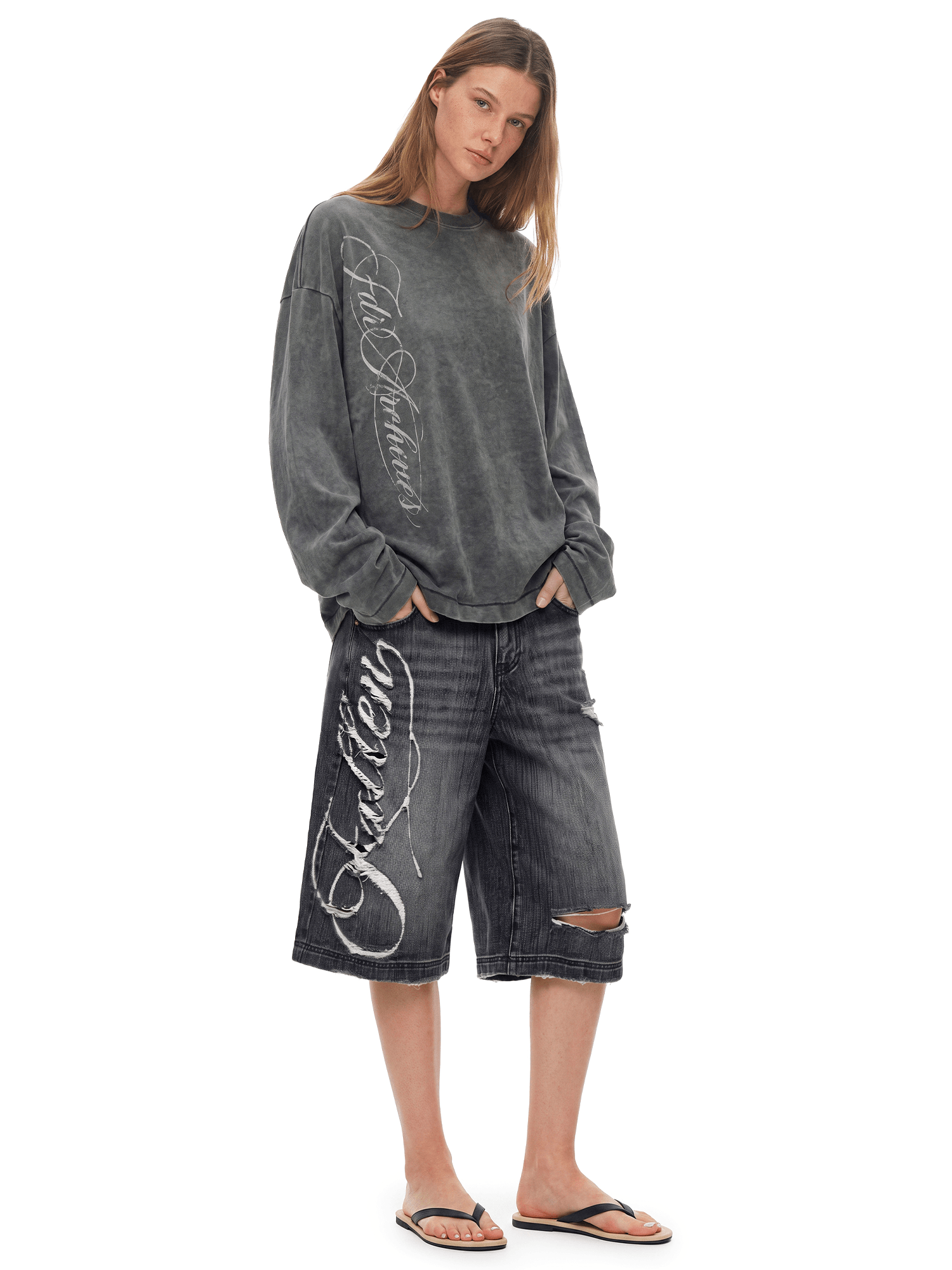 Acid Washed Graphic Shirts