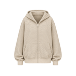 FDR Baby Stripe Zip Hoodie - Front View | FDR Clothing