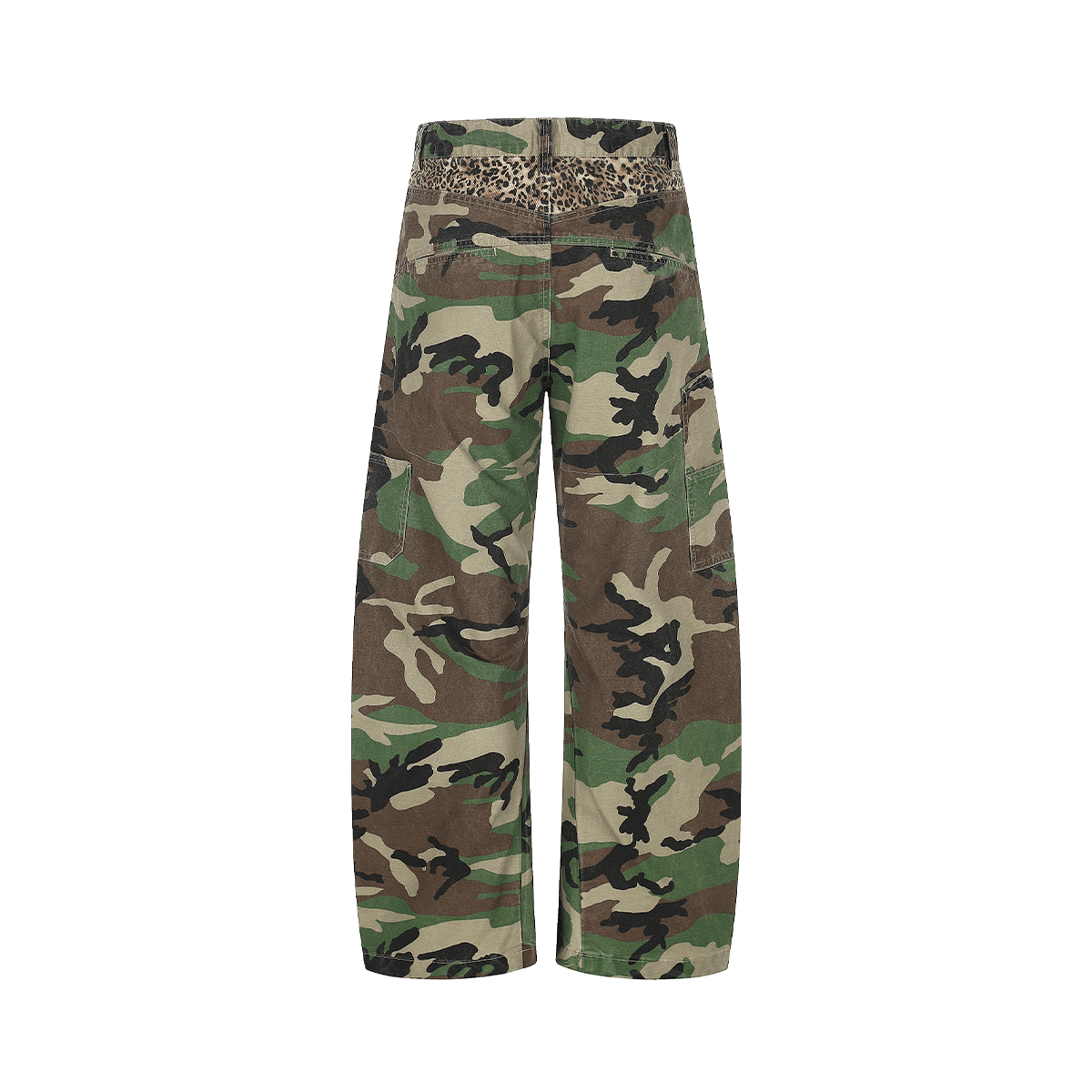 Camo Curved Jeans