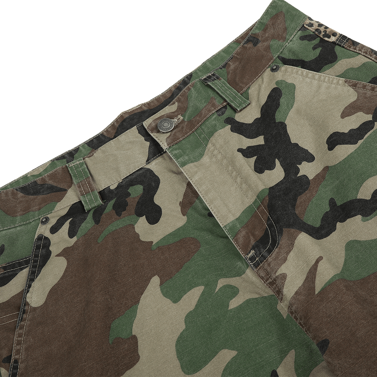 Camo Curved Jeans