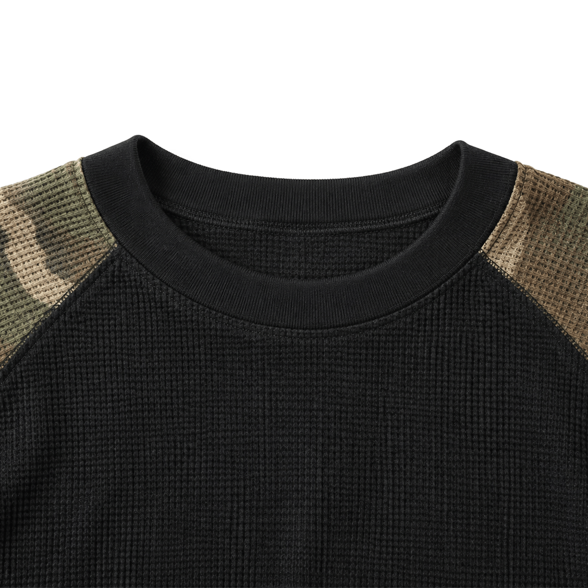 Camo Raglan Long Sleeve