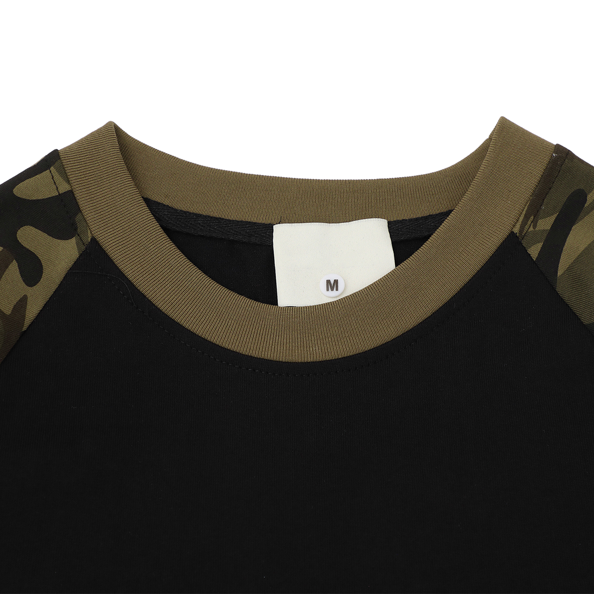Camo Raglan Long Sleeve