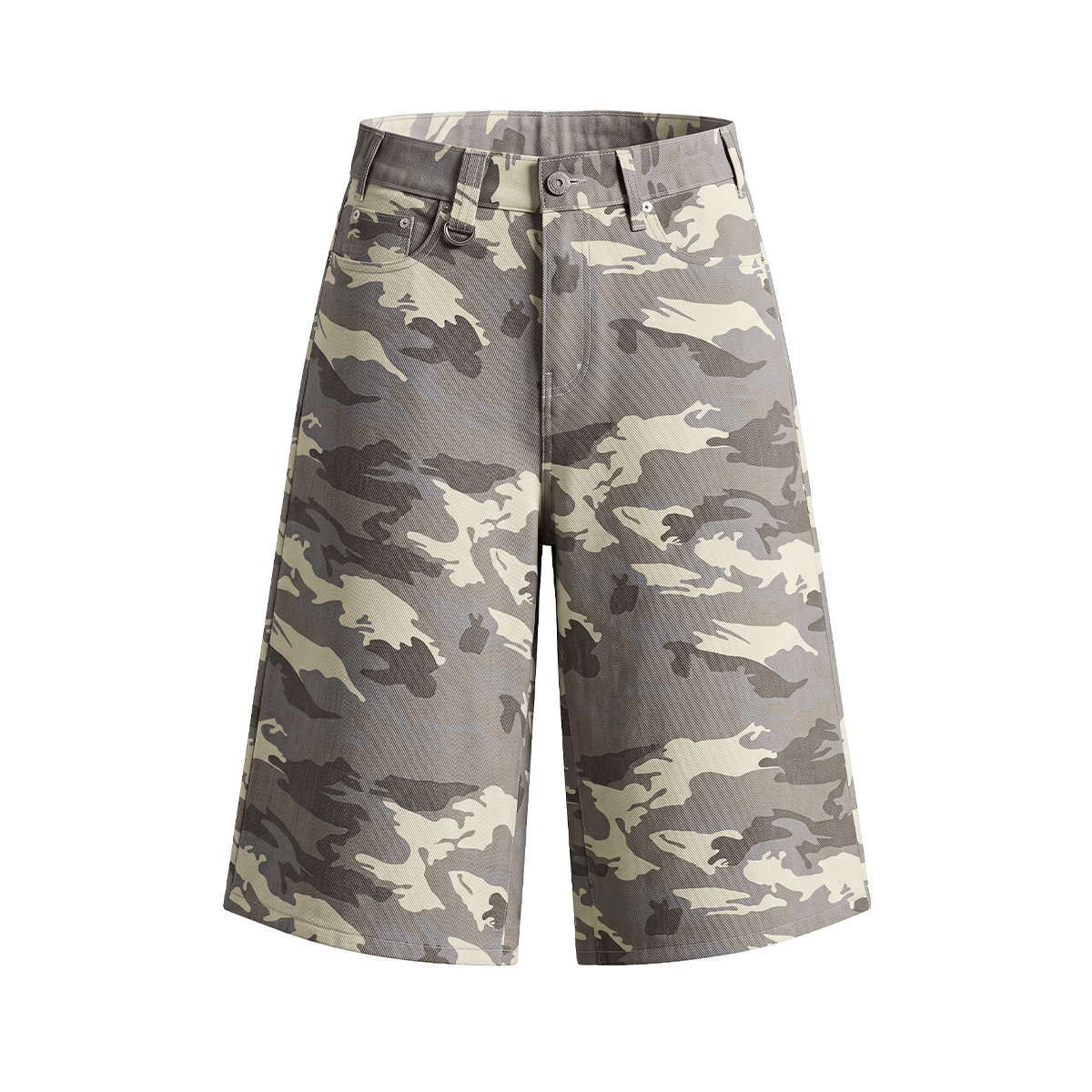 Camo 3/4 Jorts