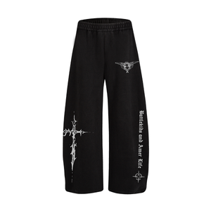 Angel Cross Washed Sweatpants