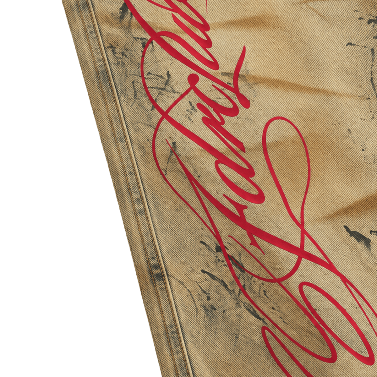 Cursive Script Denim