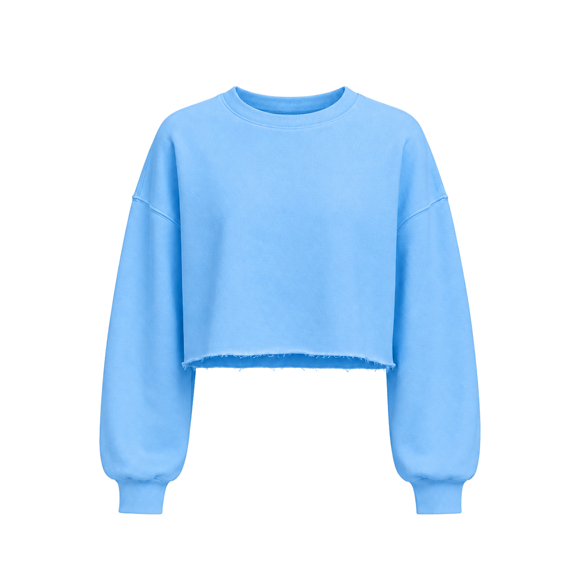 Essential Cropped Sweatshirt - Style Perspective Shot 6 - Streetwear Aesthetic | FDR Studios
