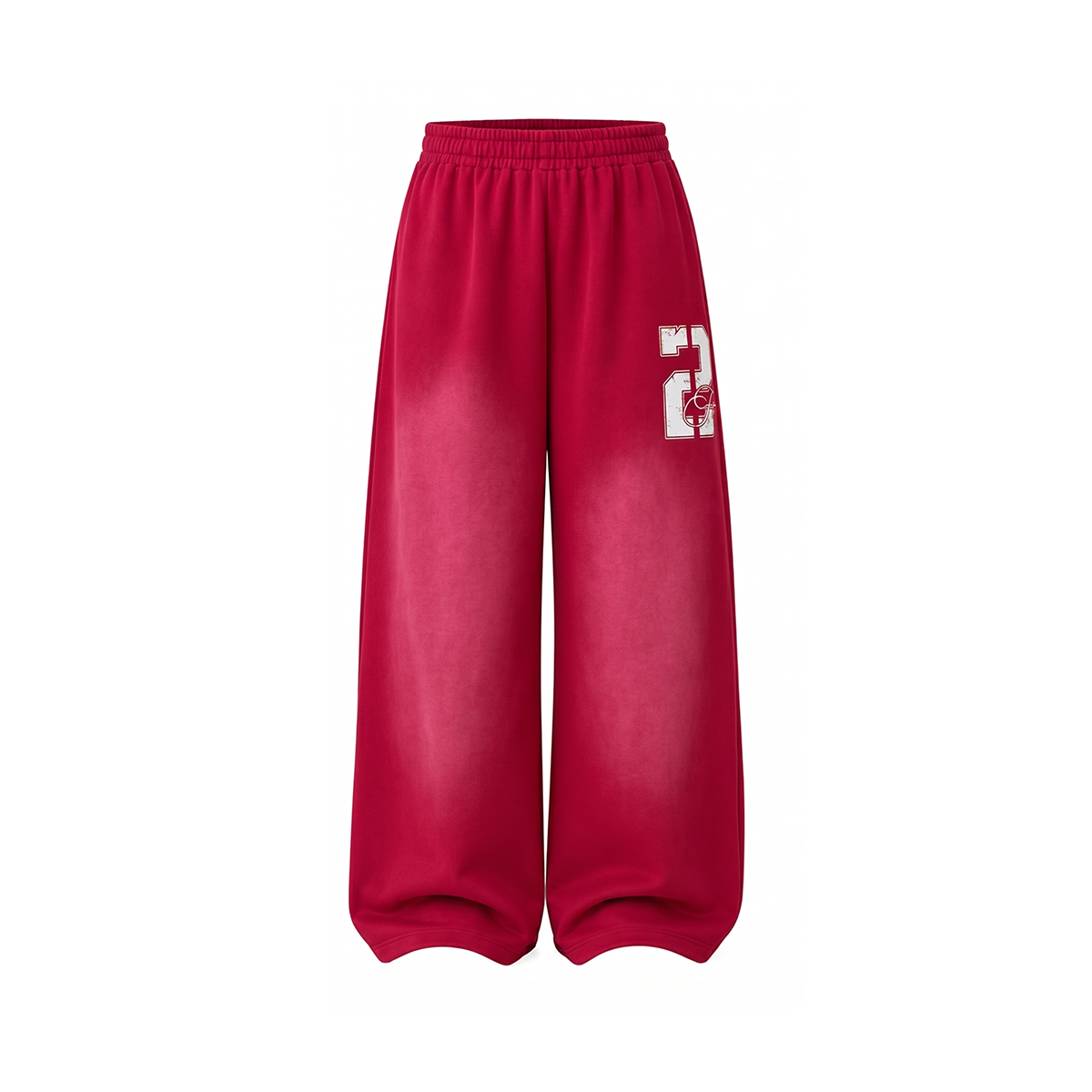 Wash Graphic Baggy Sweatpants