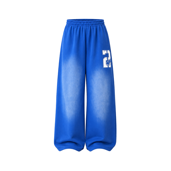 Wash Graphic Baggy Sweatpants - Style Perspective Shot 10 - Vintage Washed Style | Oversized Baggy Fit | FDR Studios