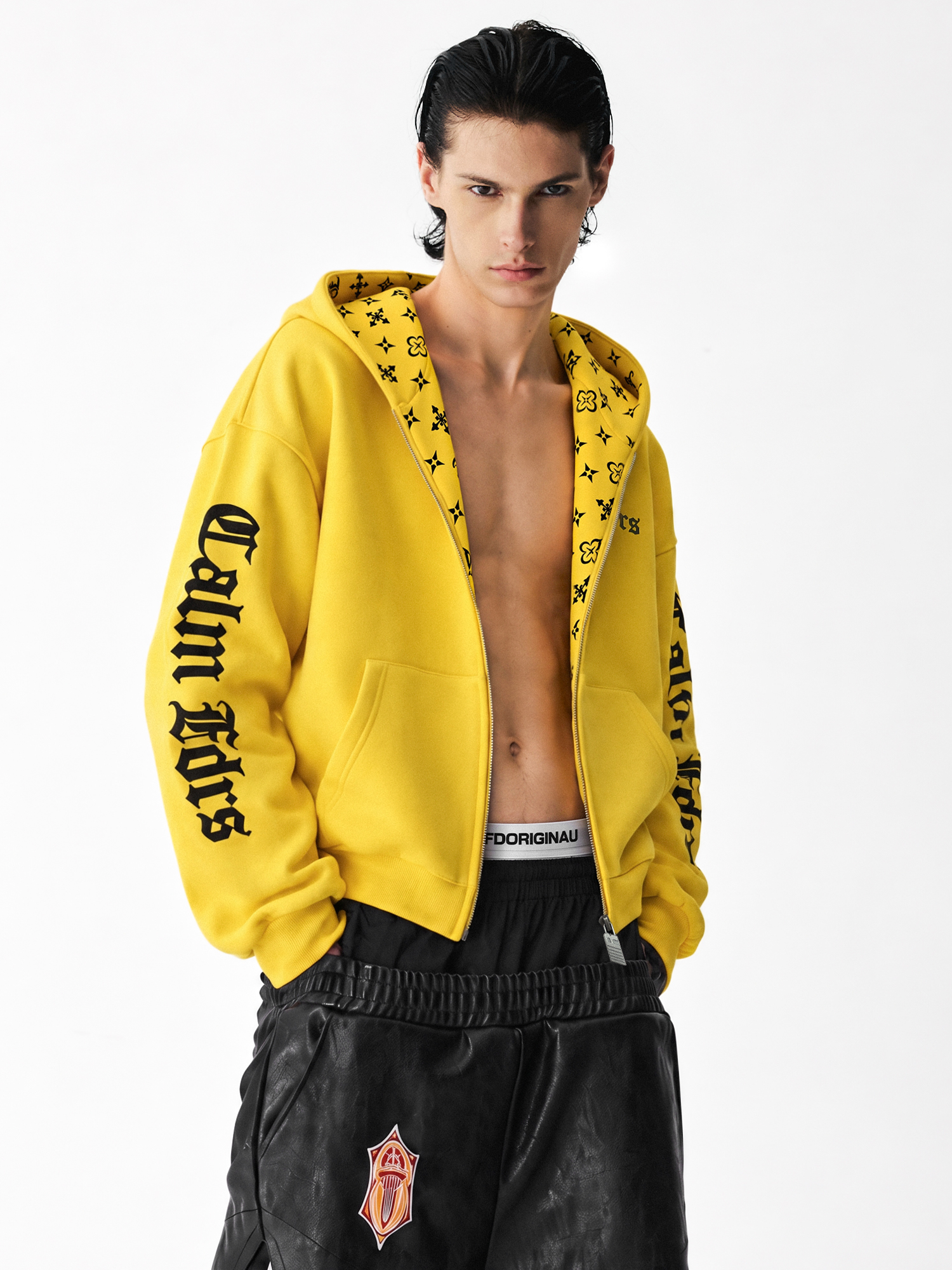 Baroque Gothic Zip Hoodie