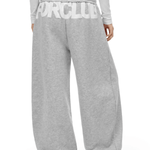 Graphic Back Baggy Sweatpants - Back Profile & Fit Detail - Oversized Baggy Fit | FDR Studios