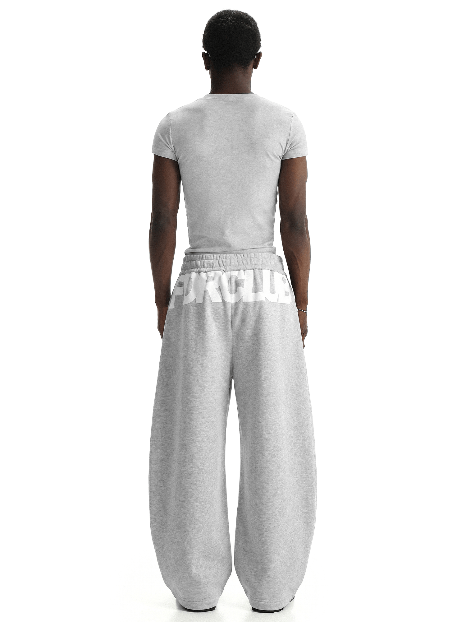 Graphic Back Baggy Sweatpants