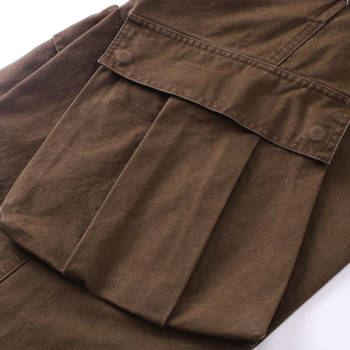Leopard Pocket Cargo Jeans