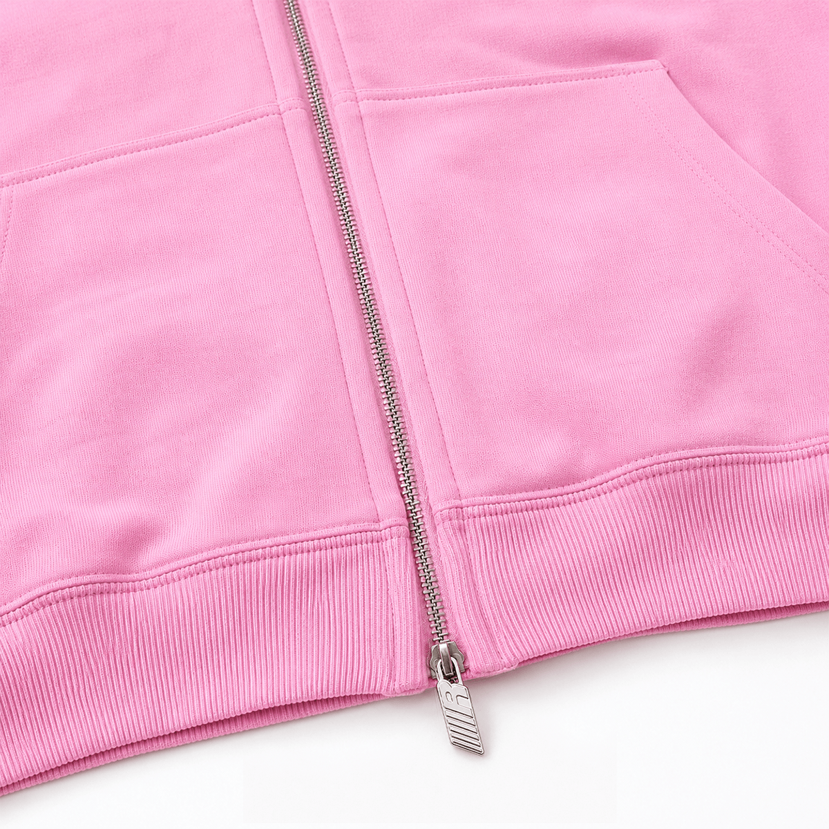 Leopard Taped Zip Hoodie