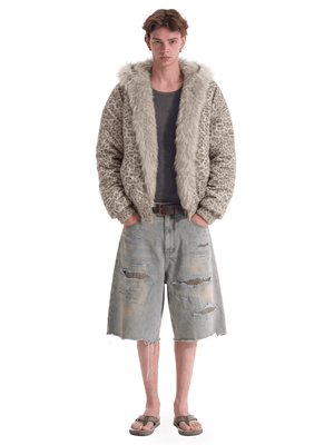 Leopard Fur Jacket