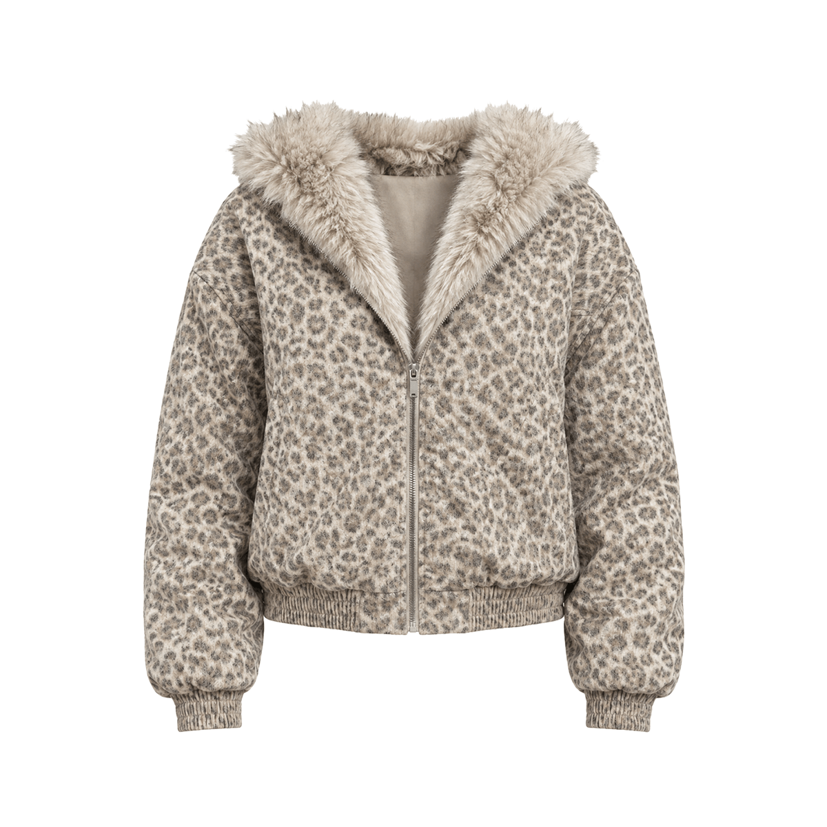 Leopard Fur Jacket