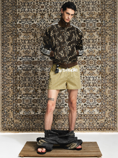 Leopard Webbing Track Jacket