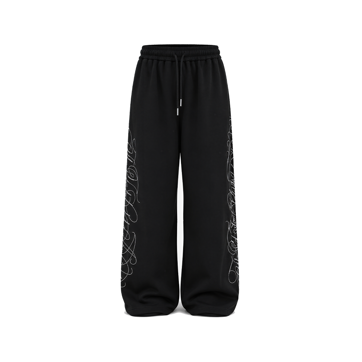 Rhinestone Zip Hoodie,Baggy Sweatpants