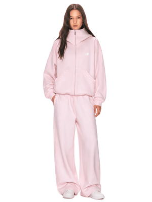 Pearl-Cloud Reißverschluss-Kapuzenpullover