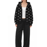 Cyber Static Baggy Sweatpants - Style Perspective Shot 12 - Oversized Baggy Fit | FDR Studios