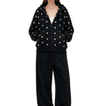 Polka Dot Chic Hoodie - Style Perspective Shot 7 - Streetwear Aesthetic | FDR Studios