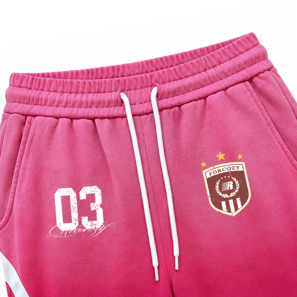 Washed Side Stripe Hoodie&Sweatpants