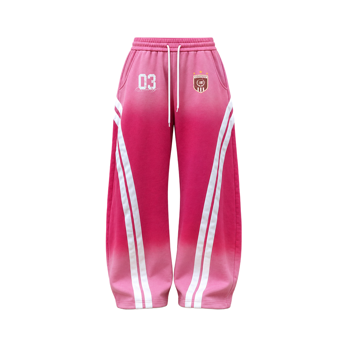 Washed Side Stripe Hoodie&Sweatpants