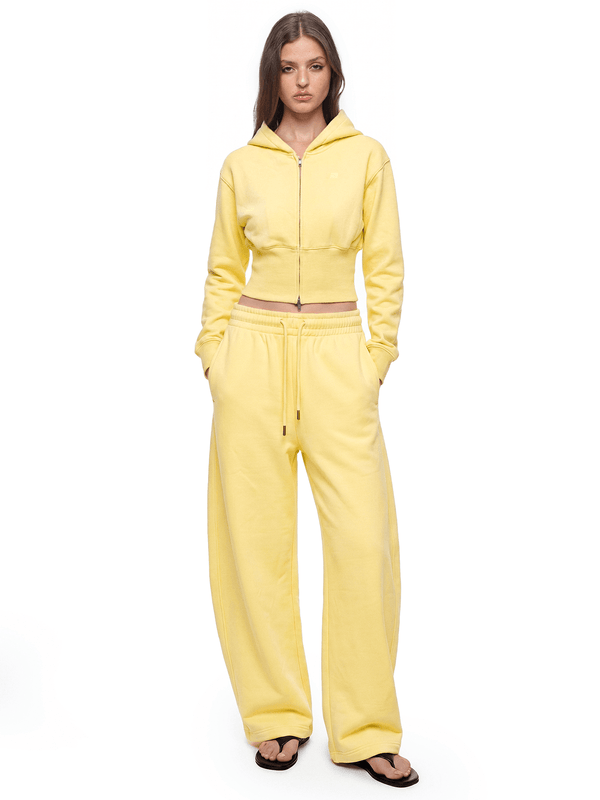Sculpt Cropped Zip Hoodie - Back Profile & Fit Detail - Oversized Baggy Fit | FDR Studios