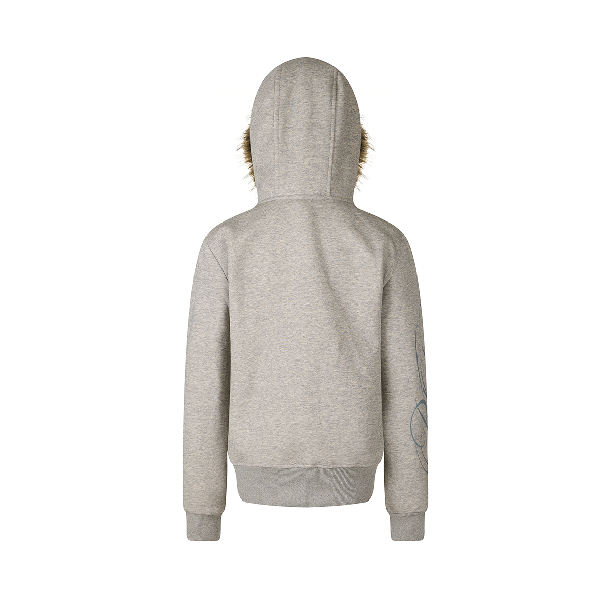 Union Jack Fur Hoodie