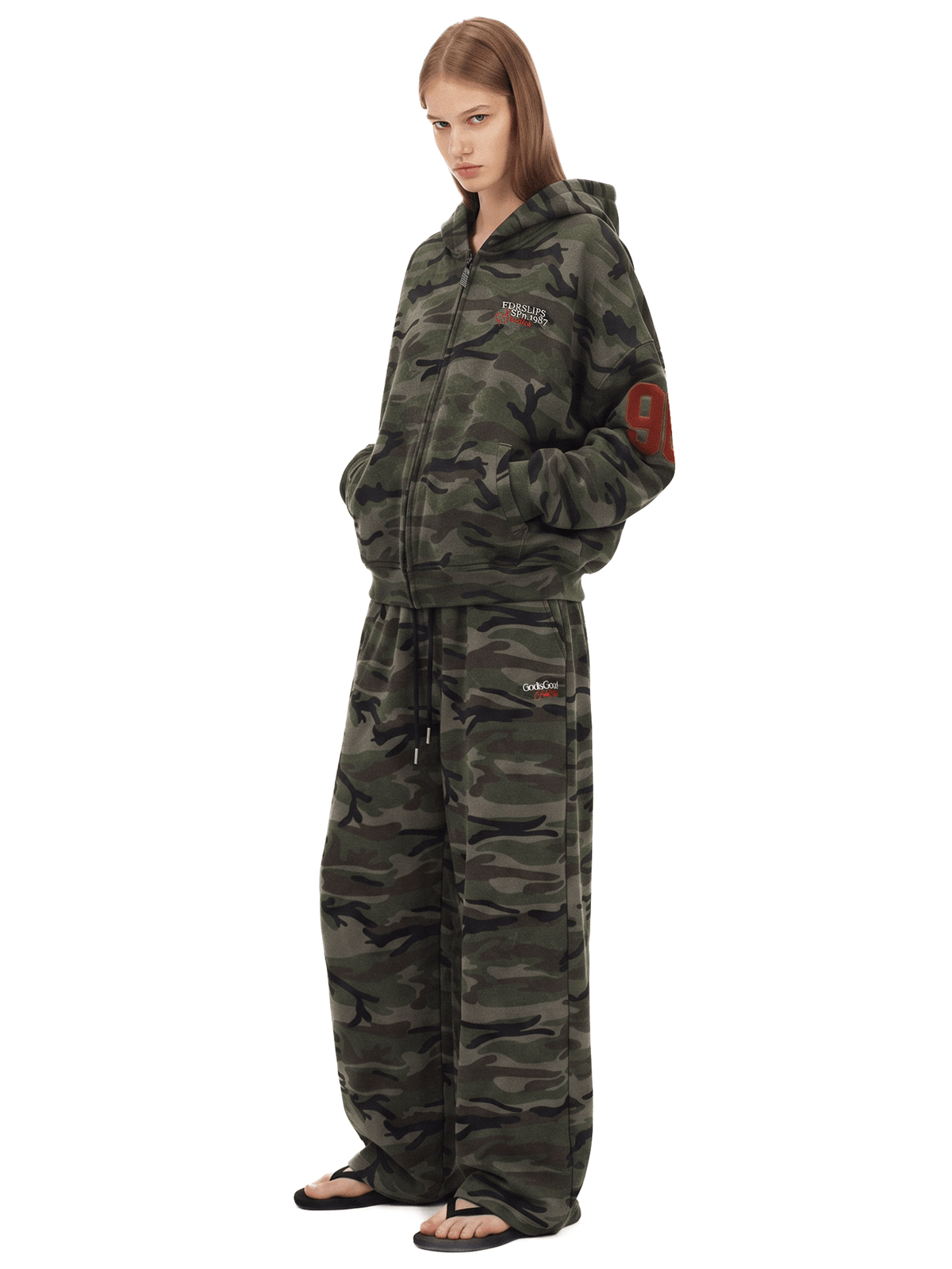 Städtisches Tarnmuster Baggy-Hosen