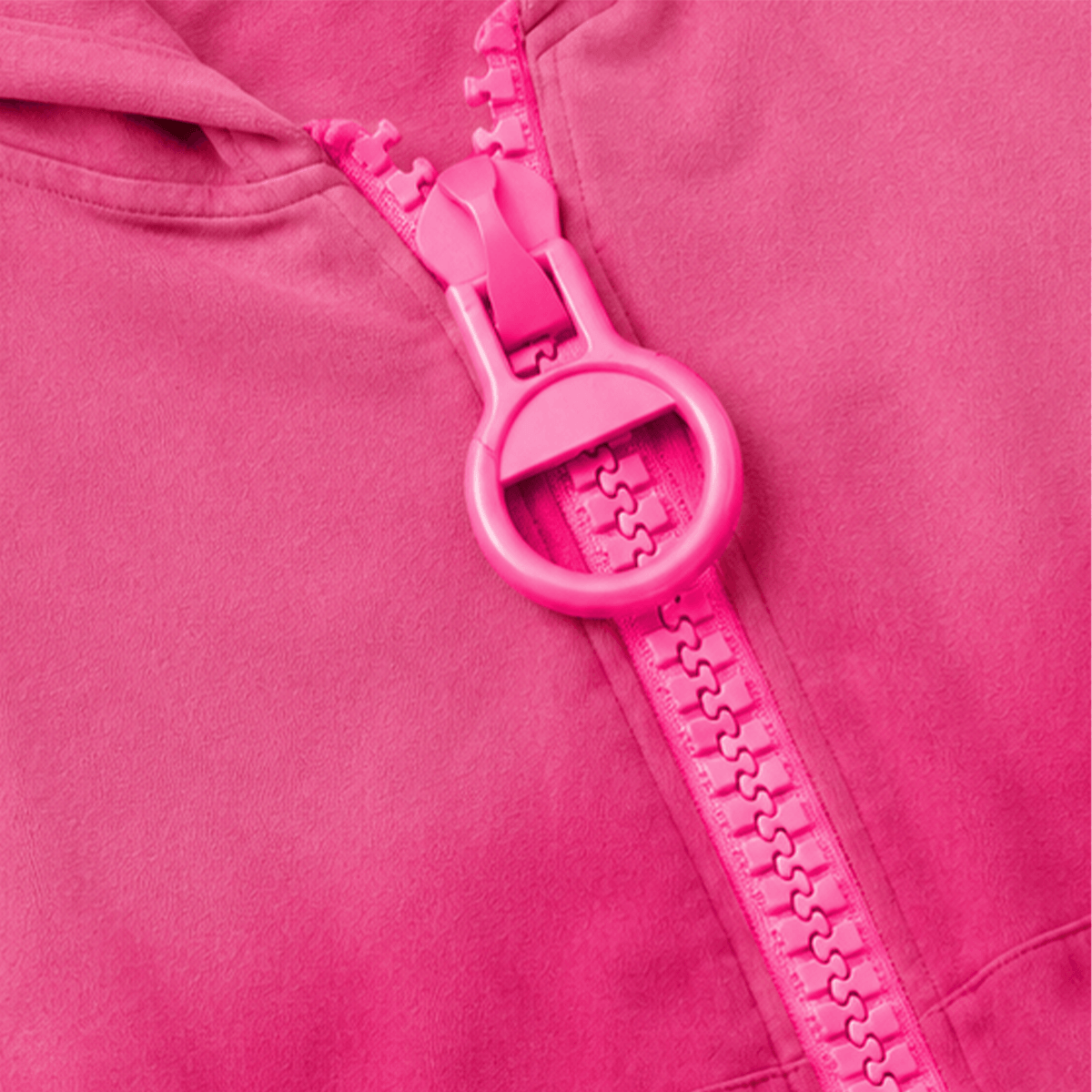 Visual O-Ring Zip Hoodie