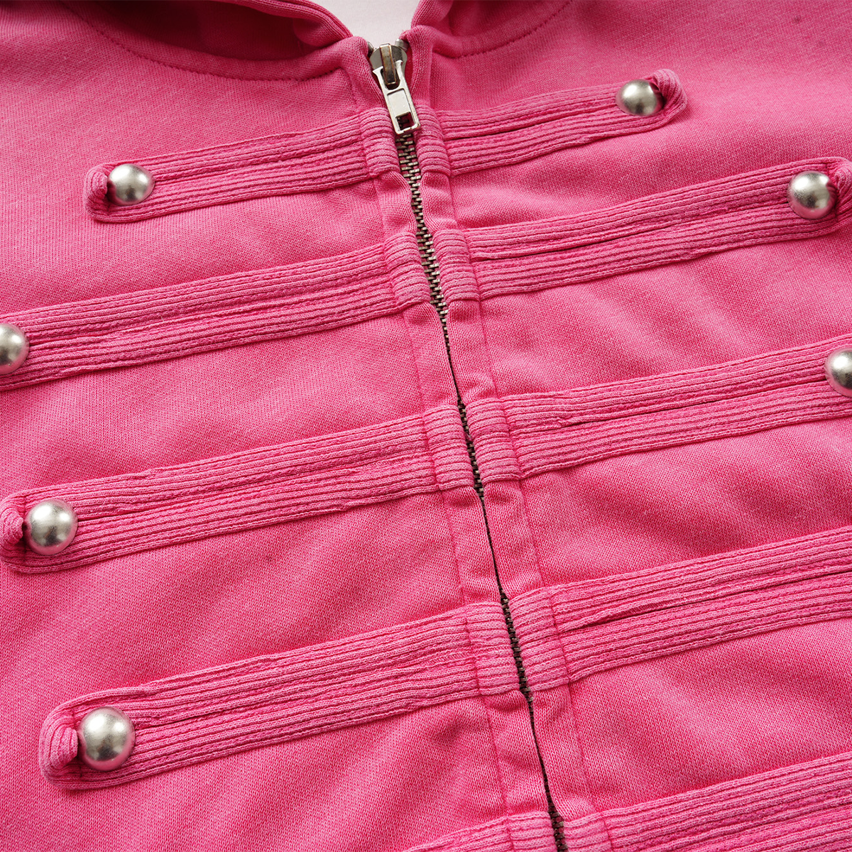 Washed Napoleon Braid Hoodie