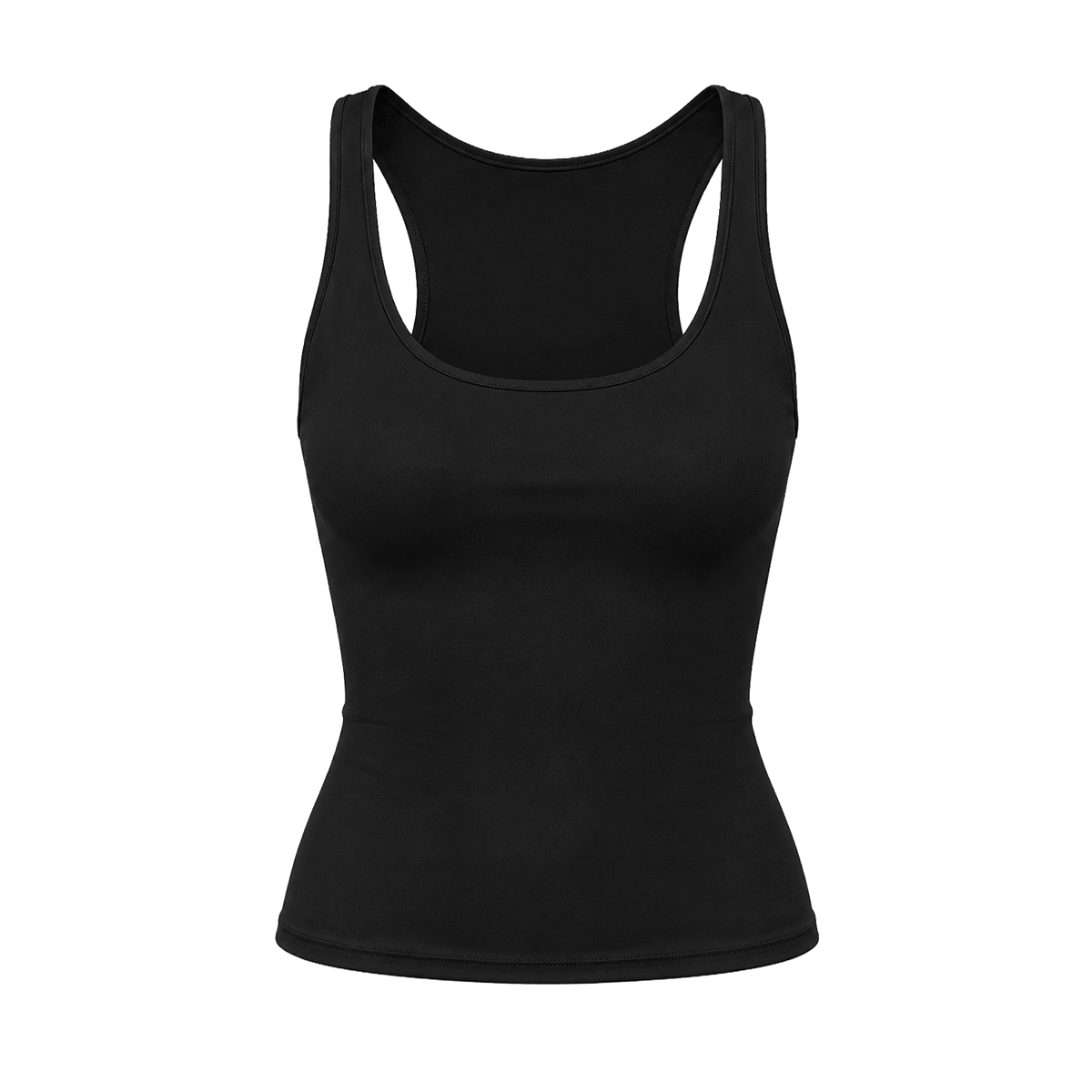 Cyber Scoop Racerback Tank - Back Profile & Fit Detail - Streetwear Aesthetic | FDR Studios