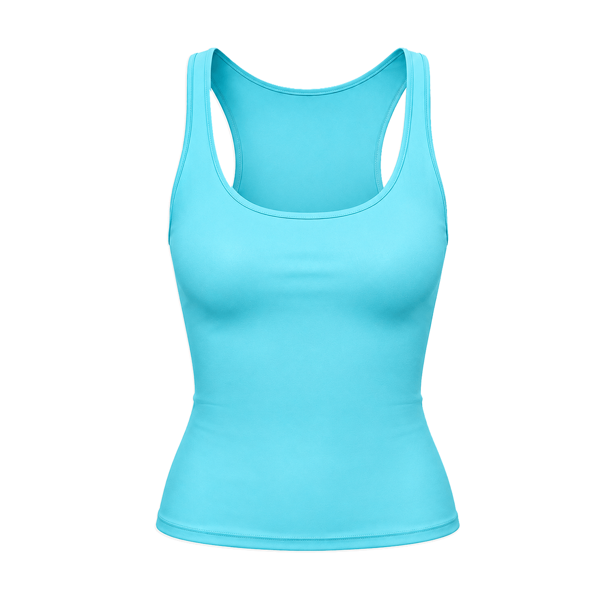 Cyber Scoop Racerback Tank - Back Profile & Fit Detail - Streetwear Aesthetic | FDR Studios