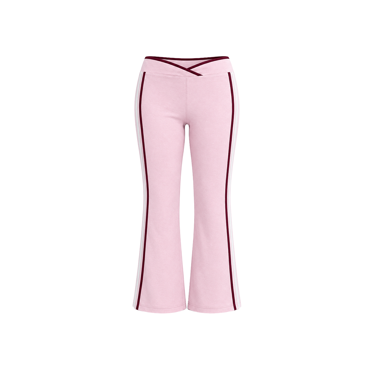 Colorblock Low-Rise Capri Pants - Fabric Texture & Stitching Detail - Y2K Streetwear | FDR Studios