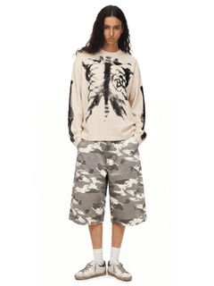 X-Ray Ribcage Waffle Tee