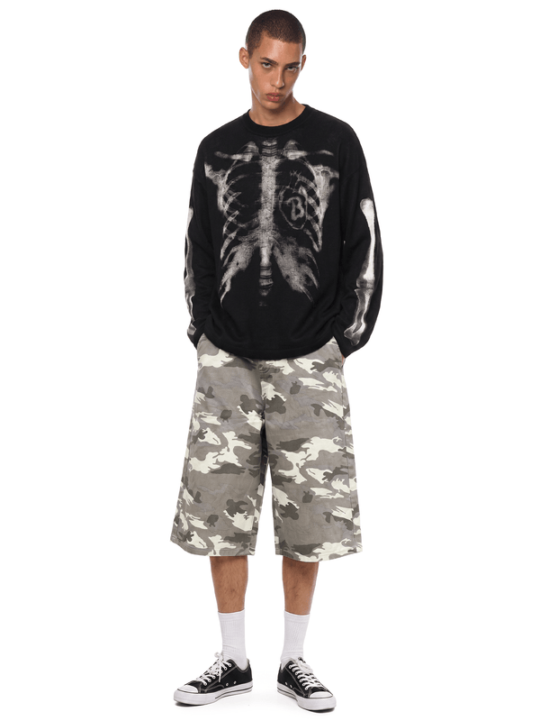 X-Ray Ribcage Waffle Tee