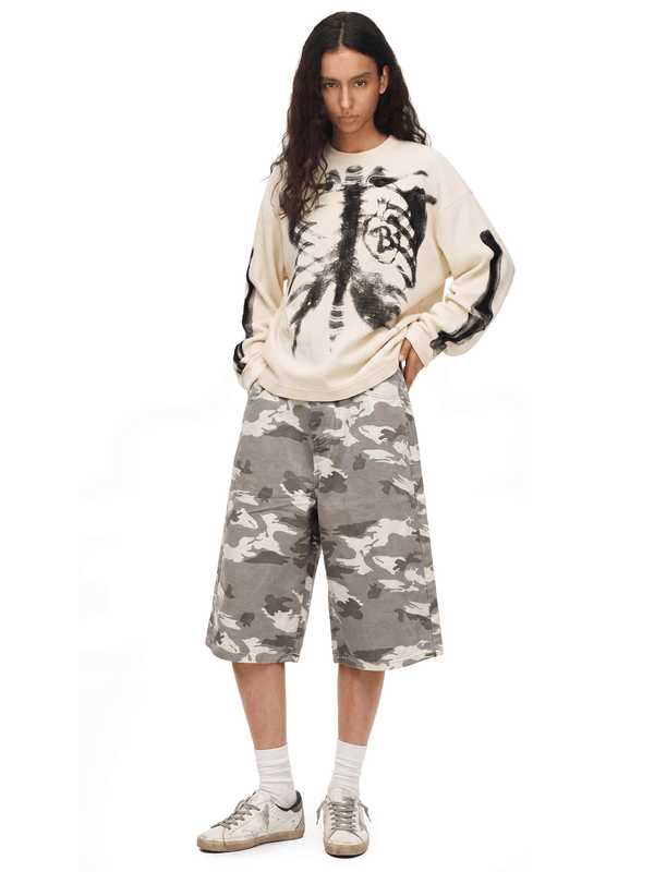 X-Ray Ribcage Waffle Tee