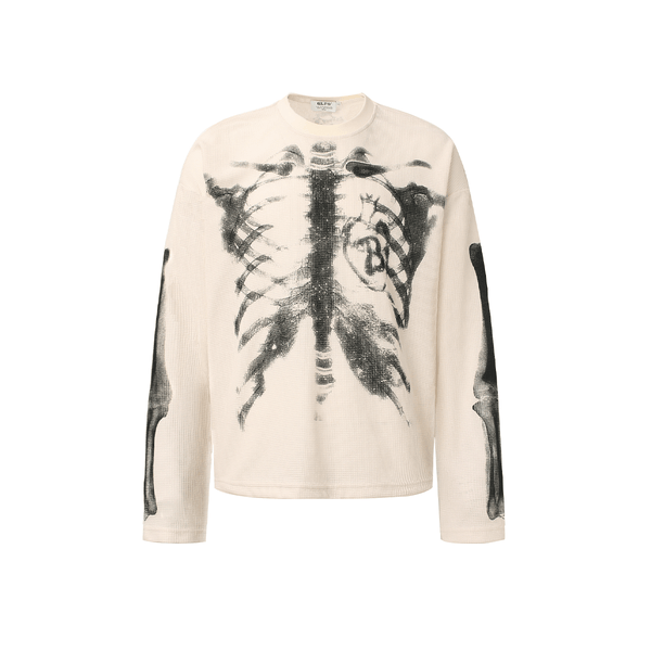 X-Ray Ribcage Waffle Tee