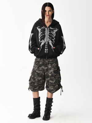 X-Ray Waffle Zip Hoodie