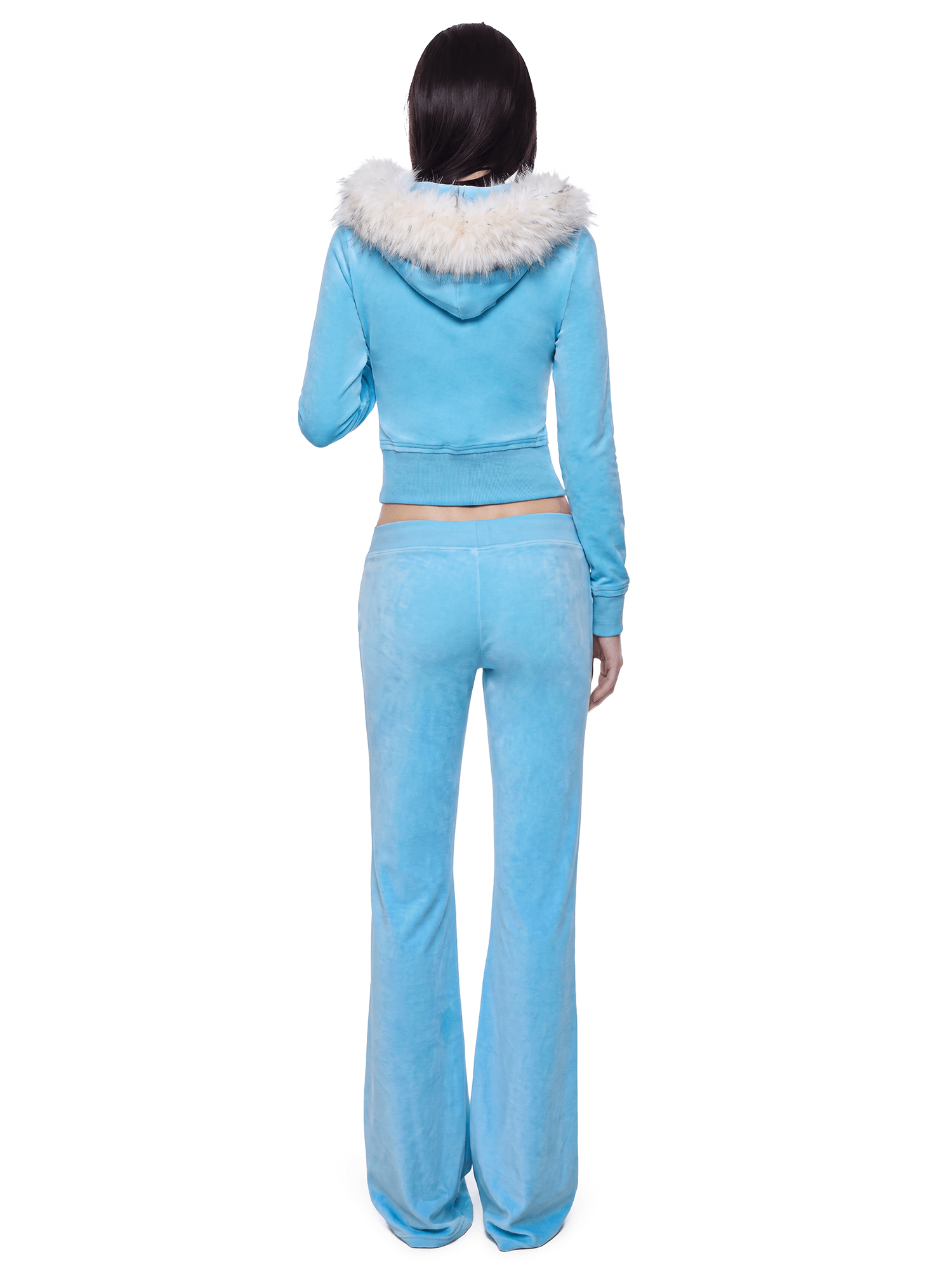Fur Velvet Zip Hoodie