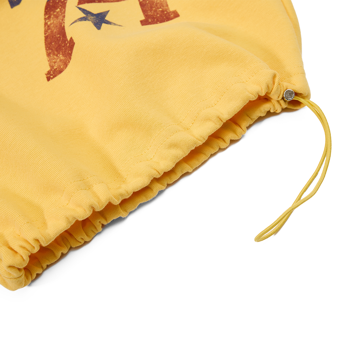 Washed Yellow Star Sweatpants