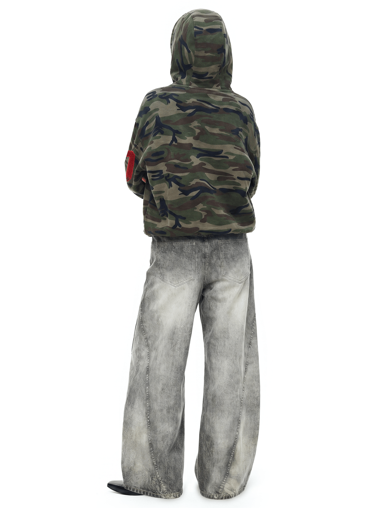 Cloud Camo Zip Hoodie