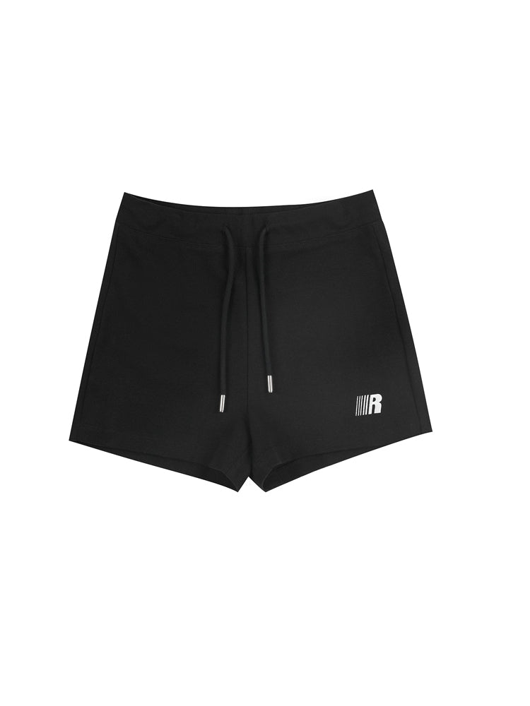 Core Mini Knit Shorts - Side Angle & Silhouette Detail - Streetwear Aesthetic | FDR Studios