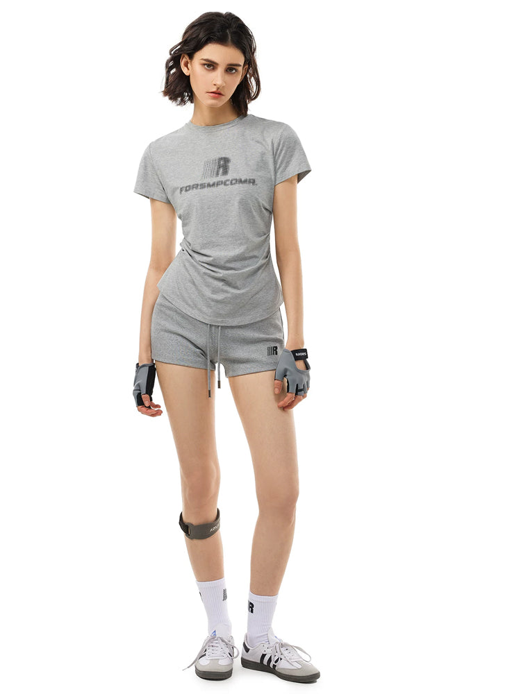 Core Mini Knit Shorts - Style Perspective Shot 7 - Streetwear Aesthetic | FDR Studios