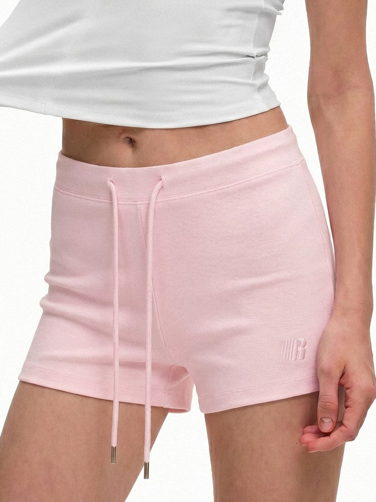 Product perspective 10 of Core Mini Knit Shorts in Gray - FDR