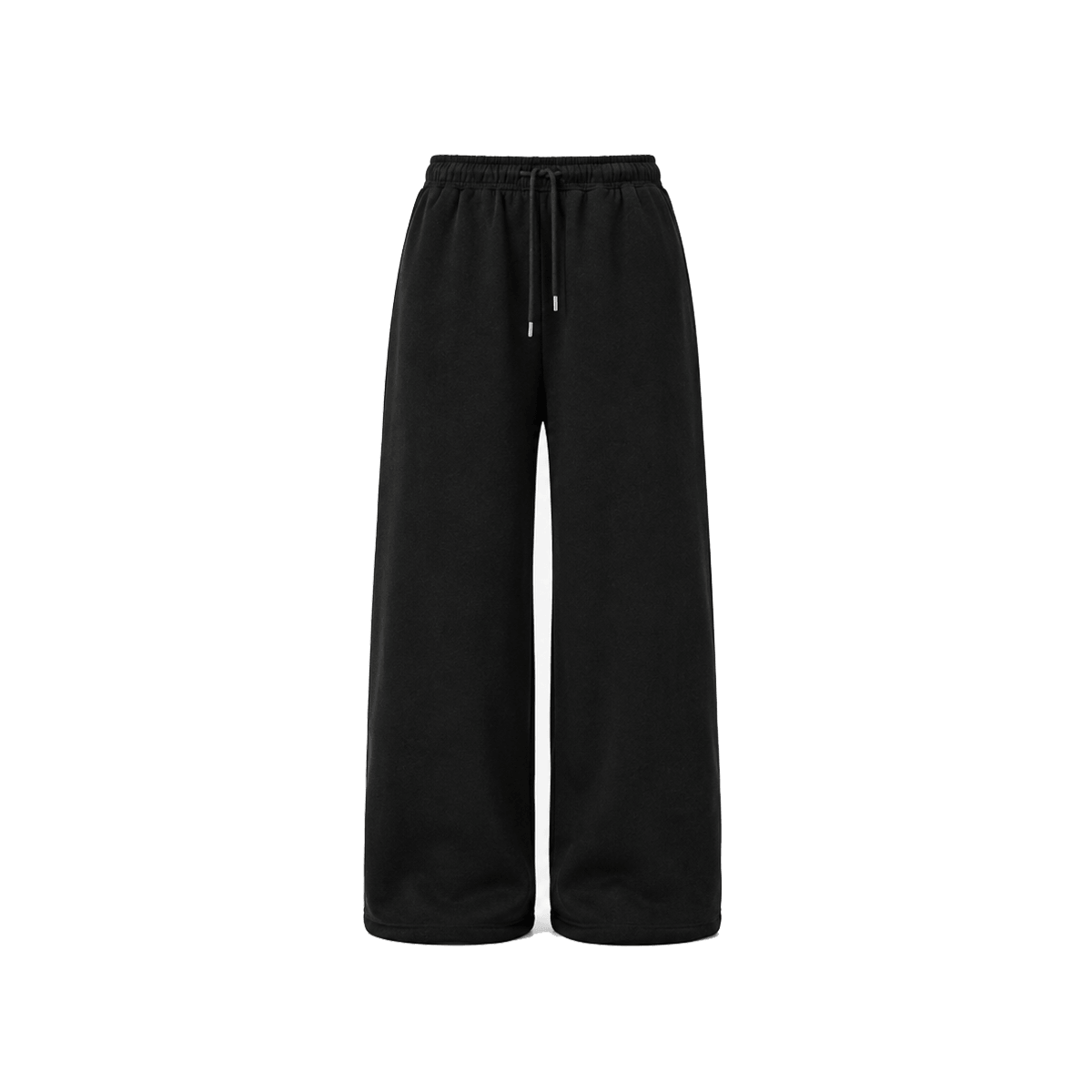Cropped Cinch Zip Hoodie & Straight Sweatpants